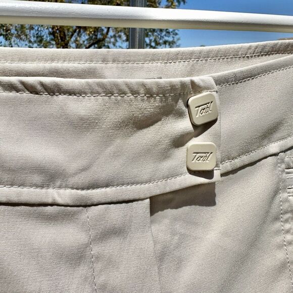 Tail Tech Women’s 17” Chino Golf ATHLEISURE Pedal Pusher Slant Pocket Size 10 - Picture 4 of 8